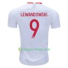 Koszulka Polska Robert Lewandowski 9 Domowe Koszulki Piłkarskie Mistrzostwa Świata 2018